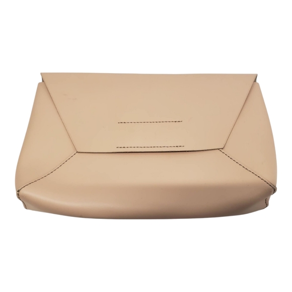 J Crew Leather Envelope Clutch Bag - Picture 1 of 6